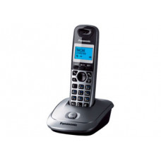 Радиотелефон DECT Panasonic KX-TG2511RU, серый металлик